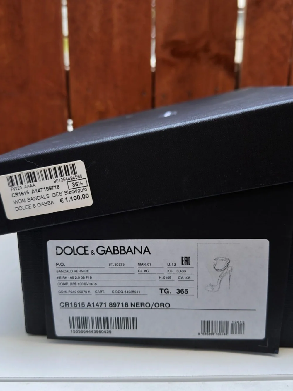 Dolce & Gabbana Keira black patent leather sandals